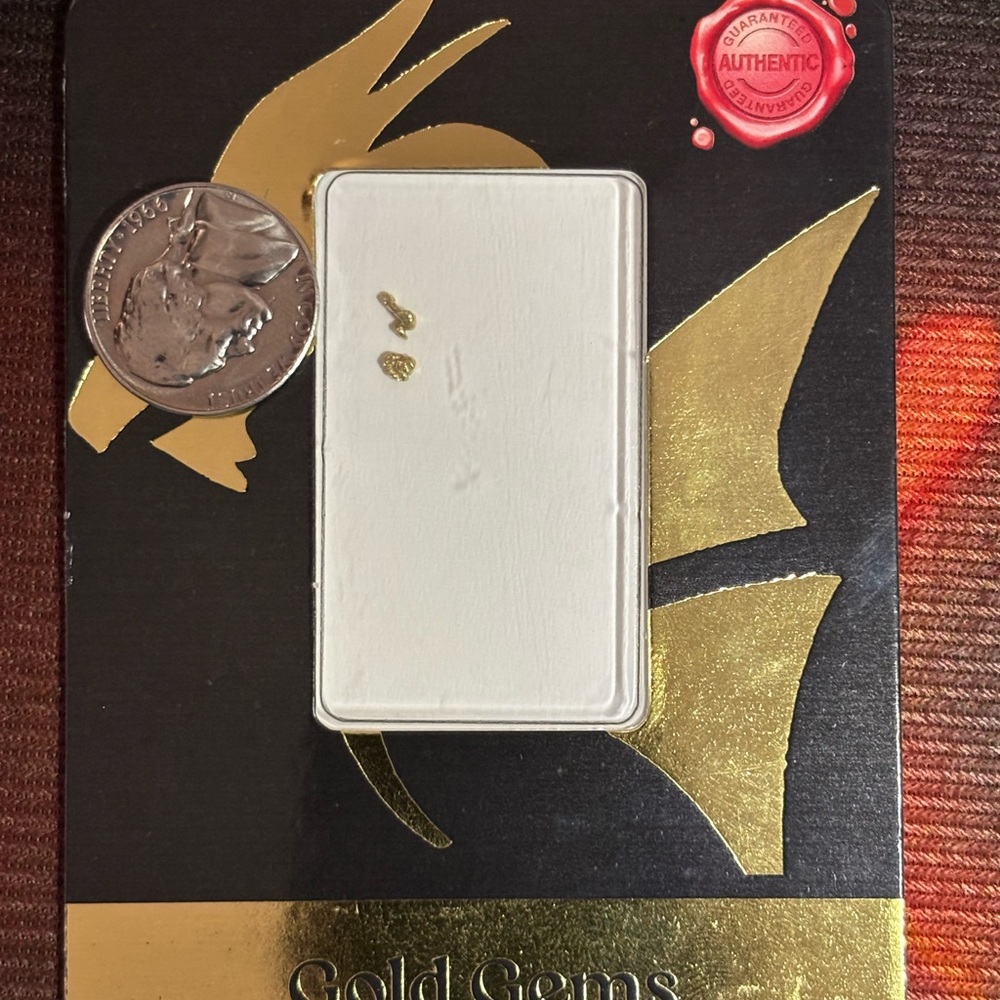 Verified 0.151g Gold Nugget — Sealed & Ready to Ship